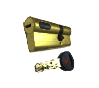 Картинка Цилиндровый механизм Mauer New Wave 4 ключ-ключ-L=77мм/31-46/,цвет латунь, 5 ключей в Ульяновске Цилиндровый механизм Mauer New Wave 4 ключ-ключ-L=77мм/31-46/,цвет латунь, 5 ключей в Ульяновске